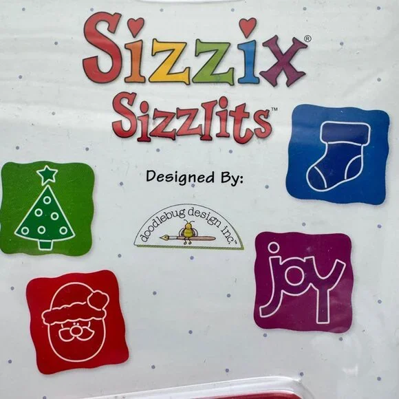 3 Sizzix Sizzlits Christmas Snow Flower 4 Pack Dies  9620 9701 9626 Scrapbooking - Picture 5 of 14